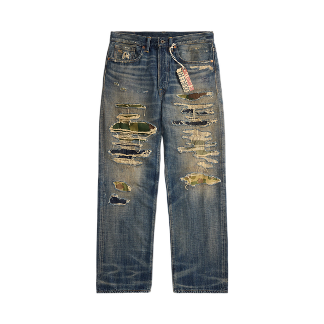 더블알엘 빈티지 5 포켓 에이버리 진 에이버리 워시(Double RL Vintage Five Pocket Avery Jean Avery Wash) - 1