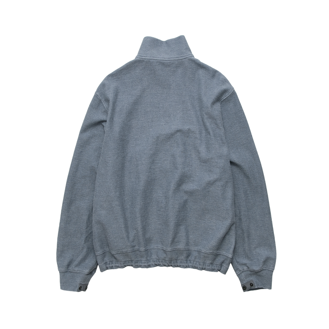 폴리테루 루즈드 집 업 자켓 블루(Polyteru Loosed Zip Up Jacket Blue) - 2