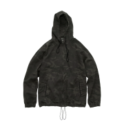Polyteru Zip Hoodie Parka Camo