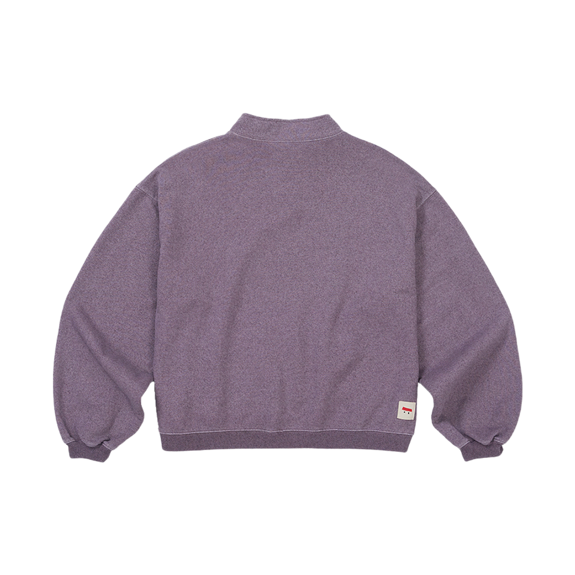 카락터 오츠라이프 밀크 폼 풀오버 플럼 애쉬(Karactor Oatslife Milk Foam Pullover Plum Ash) - 2