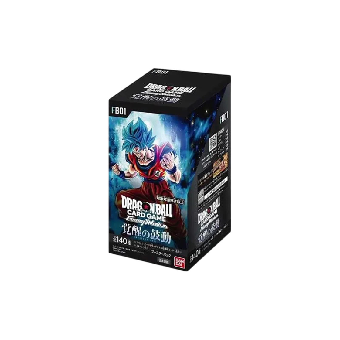 드래곤볼 슈퍼 카드 게임 퓨전 월드 부스터 팩 각성의 고동 박스 (24팩/일어판)(Dragon Ball Super Card Game Fusion World Booster Pack Heartbeat Of Awakening Box (Pack of 24 /Japanese Ver.))