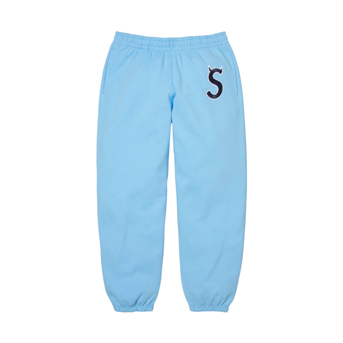 - Supreme Devil S Logo Sweatpant Light Blue - 26SS