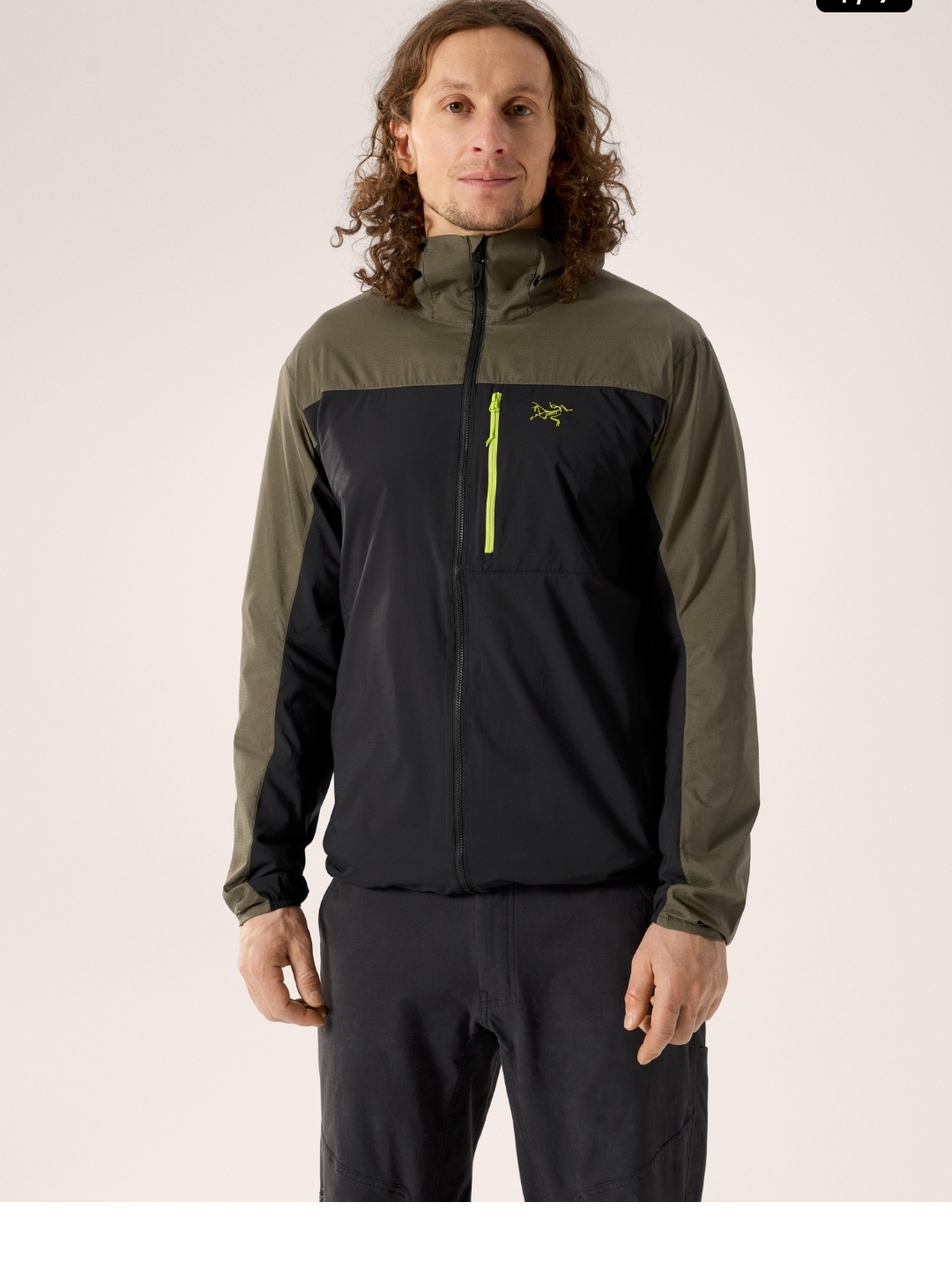 Arc'teryx Squamish Hoody Black, Arc'teryx Squamish Hoody Mantis 착용 스타일 - 7