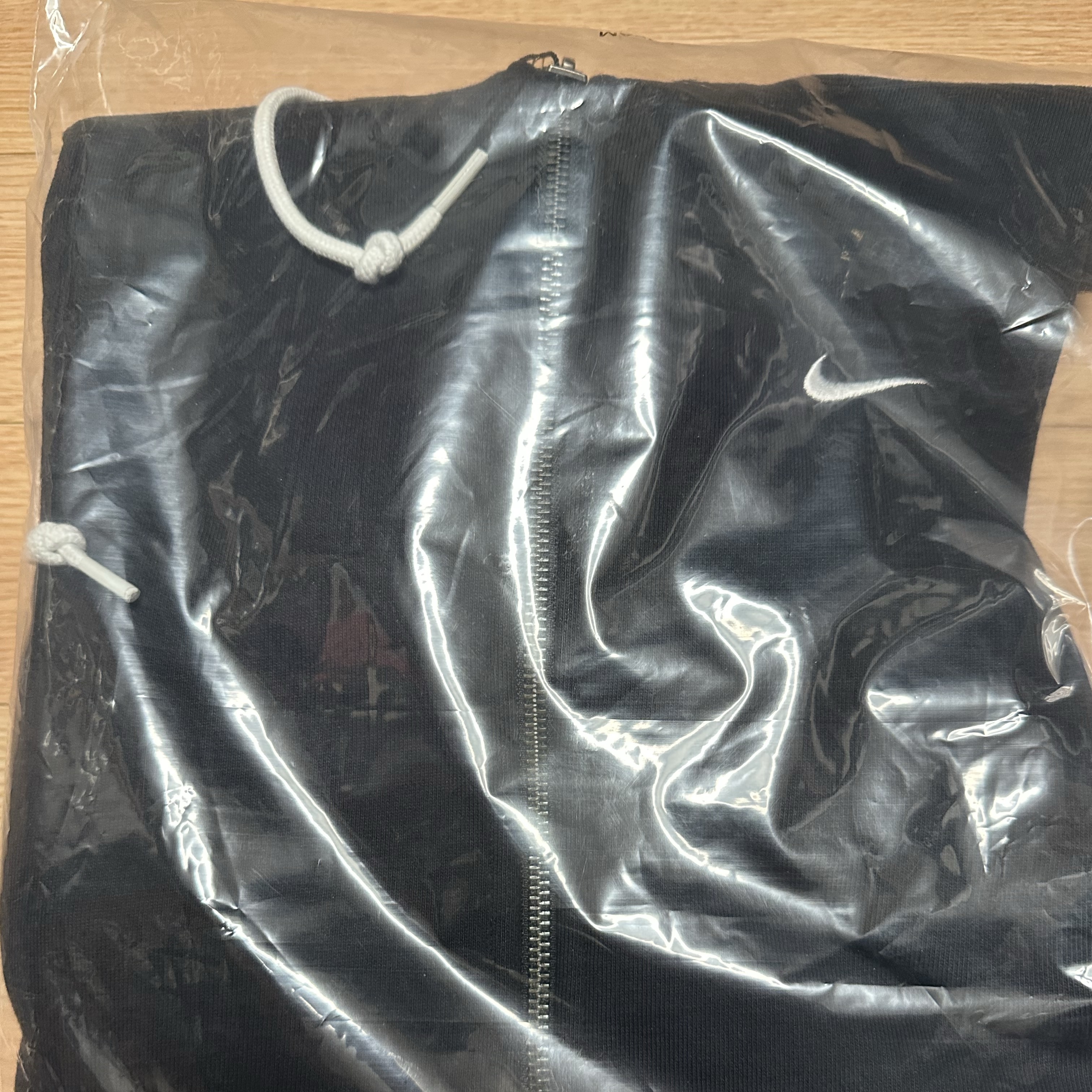 Nike NRG Solo Swoosh Full Zip Hoodie Black - Asia 착용 스타일