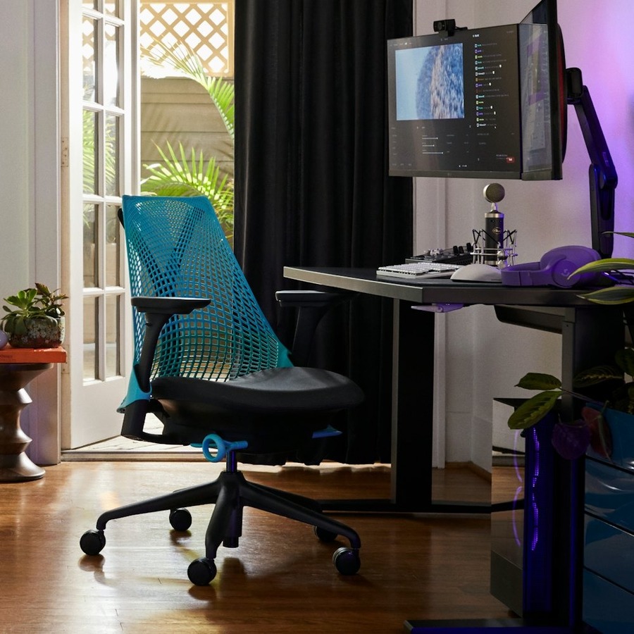 [20% 쿠폰] 허먼 밀러 세일 게이밍 체어 블랙 백([20% 쿠폰] Herman Miller Sayl Gaming Chair Black back) - 6