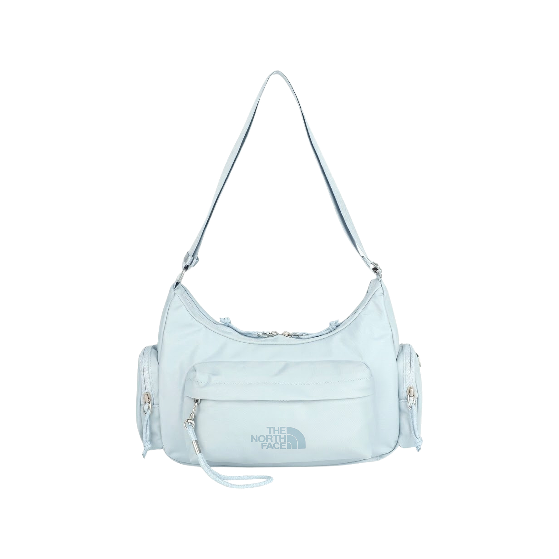 NN2PS21L The North Face White Label Bonney Hobo Bag Mini Blue Gray - 26SS