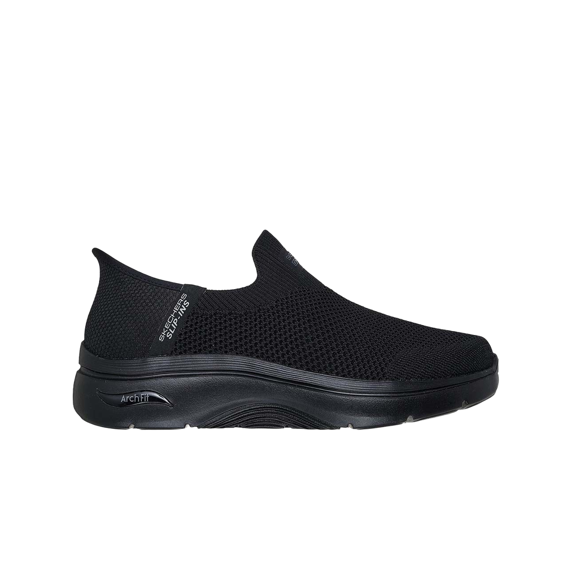 스케쳐스 슬립 인스 고 워크 아치 핏 2.0 블랙(Skechers Slip Ins Go Walk Arch Fit 2.0 Black)