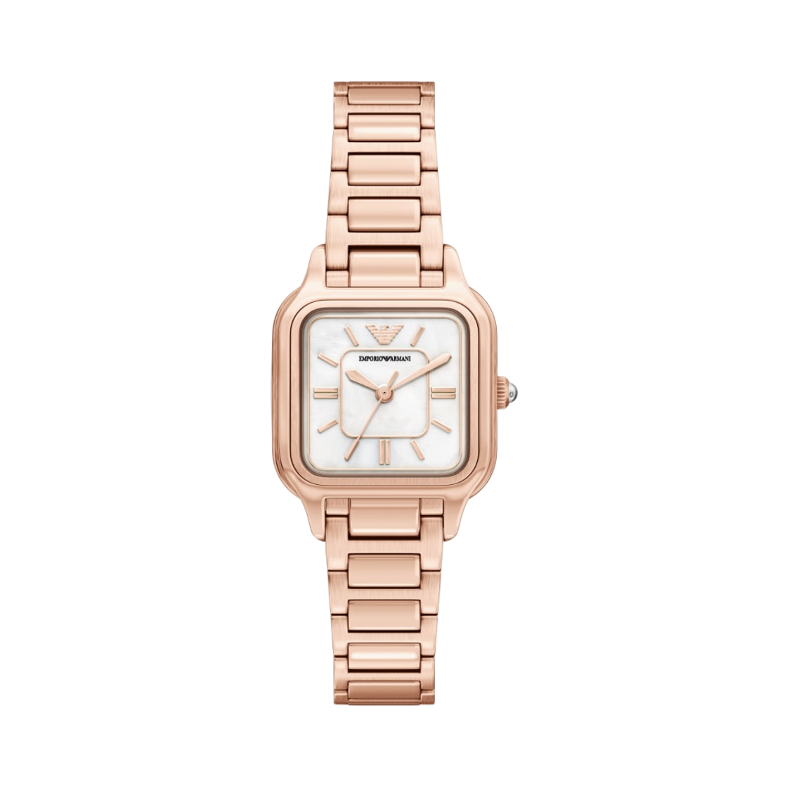 AR11743 (W) Emporio Armani Quartz Three-Hand 35mm Stainless Steel Mother of Pearl Rose Gold