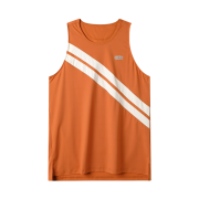 [KREAM 단독] runwhither Classic Line Singlet Orange