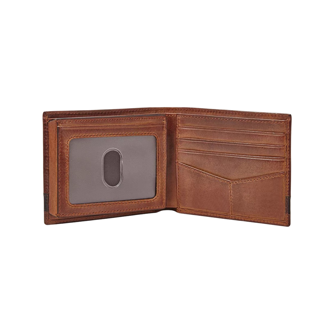 파슬 퀸 플립 ID 반지갑 브라운(Fossil Quinn Flip ID Bifold Wallet Brown) - 2