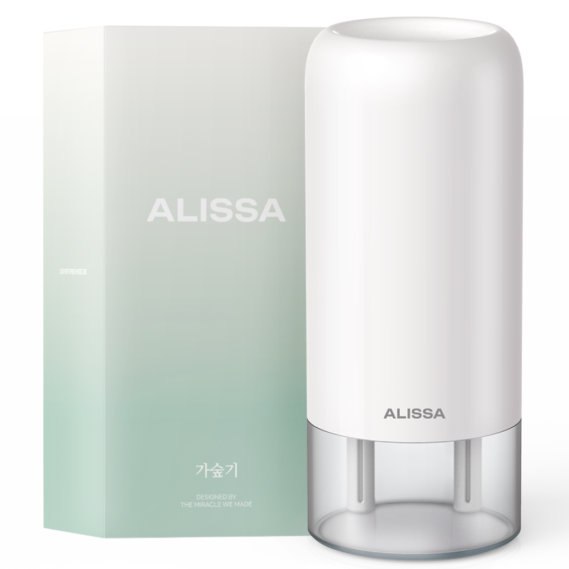 알리사 숲속안개 가습기 미니 초음파 사무용 무선 휴대용 탁상용 충전식(Alissa Forest Mist Portable Mini Ultrasonic Humidifier)