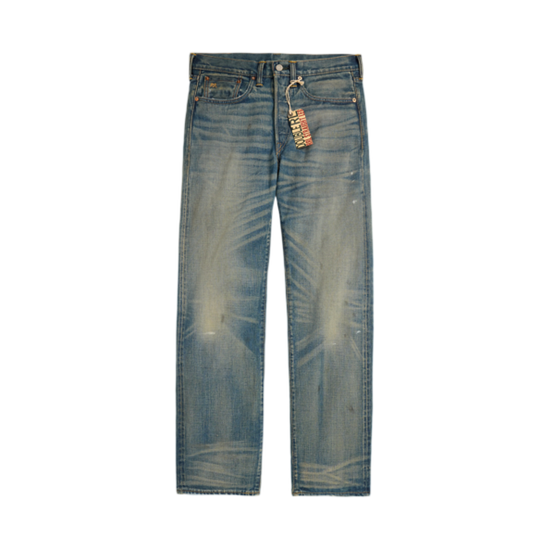 더블알엘 스트레이트핏 밀너 셀비지 진 밀너 워시(Double RL Straight Fit Milner Selvedge Jean Milner Wash) - 1