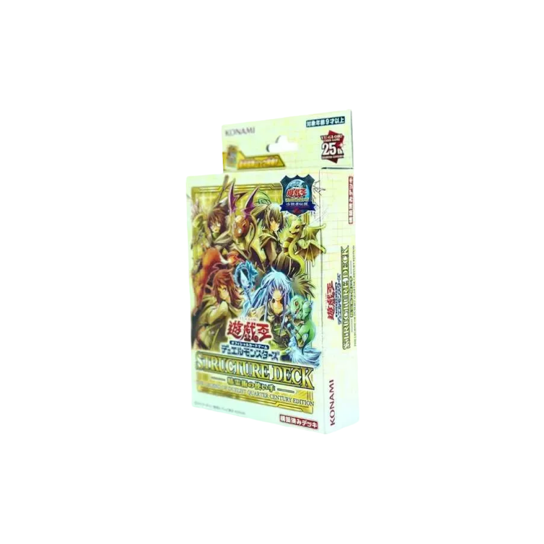 유희왕 OCG 듀얼몬스터즈 스트럭처 덱 정령술의 마스터 박스 (일어판)(Yu-Gi-Oh OCG Duel Monsters Structure Deck Masters of the Spiritual Arts The Legend Of Duelist Quarter Century Edition Box (Japanese Ver.))