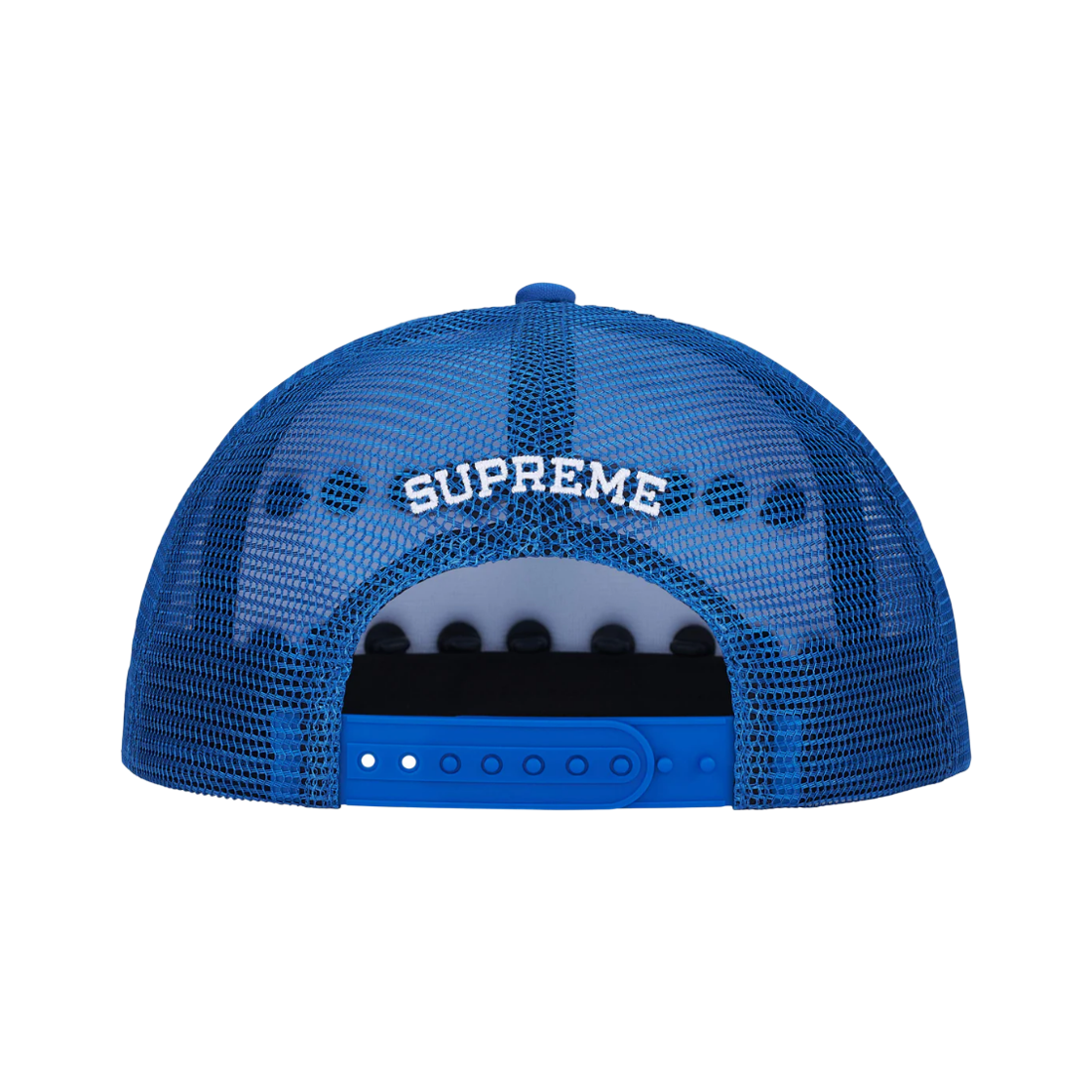 슈프림 핀 메쉬 백 5-패널 로얄 - 26SS | Supreme | KREAM