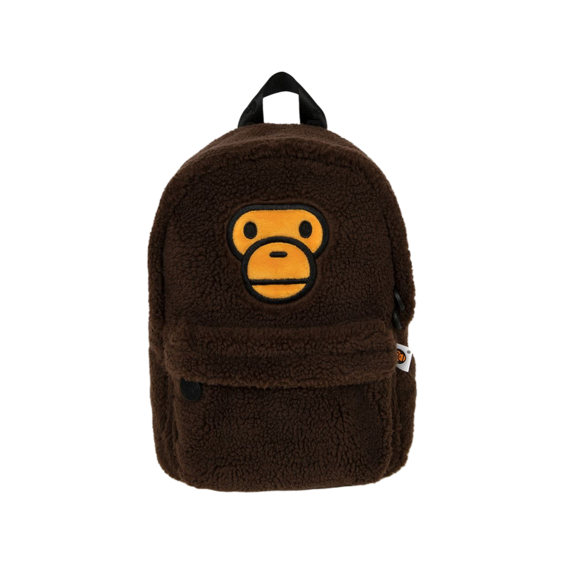 - BAPE Baby Milo Mini Faux Fur Backpack Brown