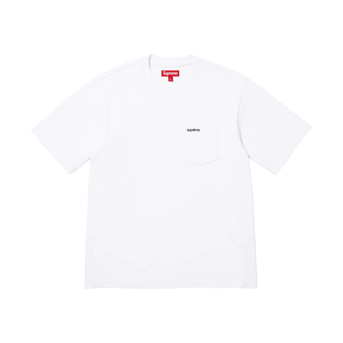 슈프림 숏슬리브 포켓 티셔츠 화이트 - 26SS(Supreme S/S Pocket T-Shirt White - 26SS) - 1
