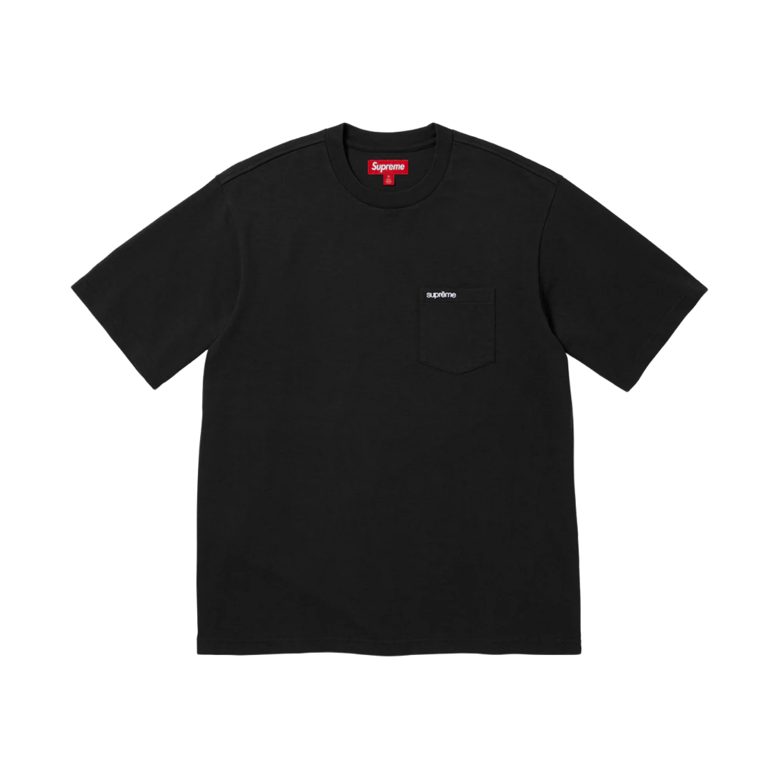 슈프림 숏슬리브 포켓 티셔츠 블랙 - 26SS(Supreme S/S Pocket T-Shirt Black - 26SS) - 1