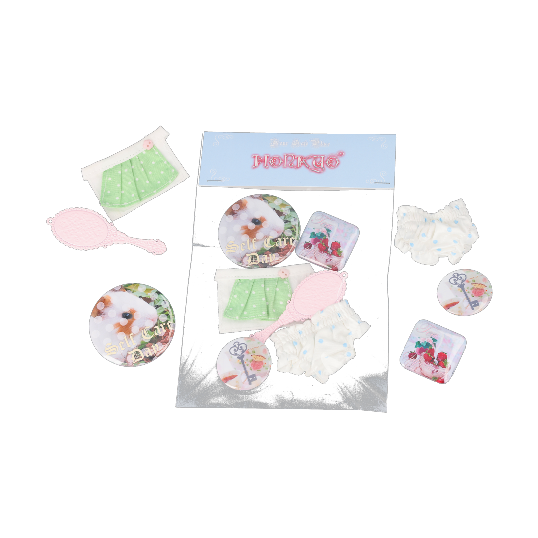혼쿄 걸스 베스티 뱃지 세트(Honkyo Girl's Bestie Badge Set) - 2