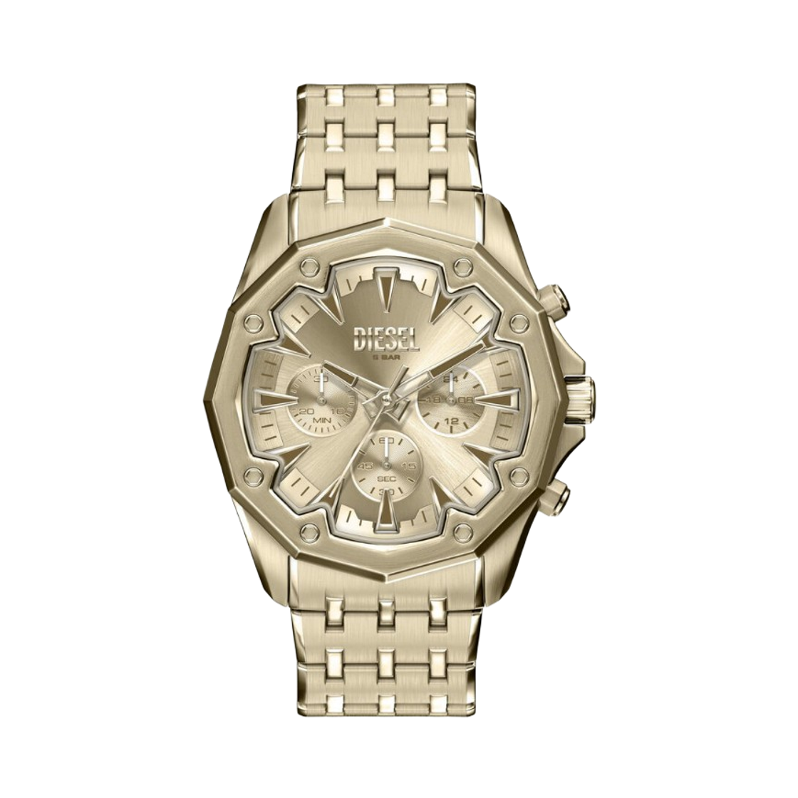 디젤 Dz4707 스팅어 골드톤 크로노그래프 쿼츠 46mm 스테인리스 스틸 골드(Diesel Dz4707 Stinger Gold-Tone Chronograph Quartz 46mm Stainless Steel Gold)