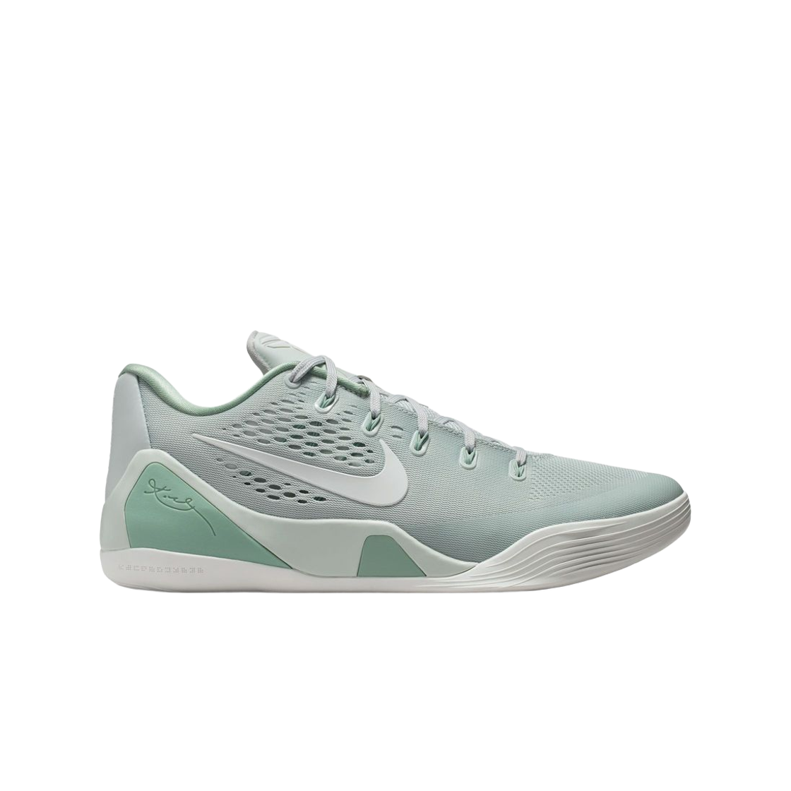 나이키 코비 9 EM 로우 프로트로 라이트 실버 서밋 화이트(Nike Kobe 9 EM Low Protro Light Silver Summit White) - 1