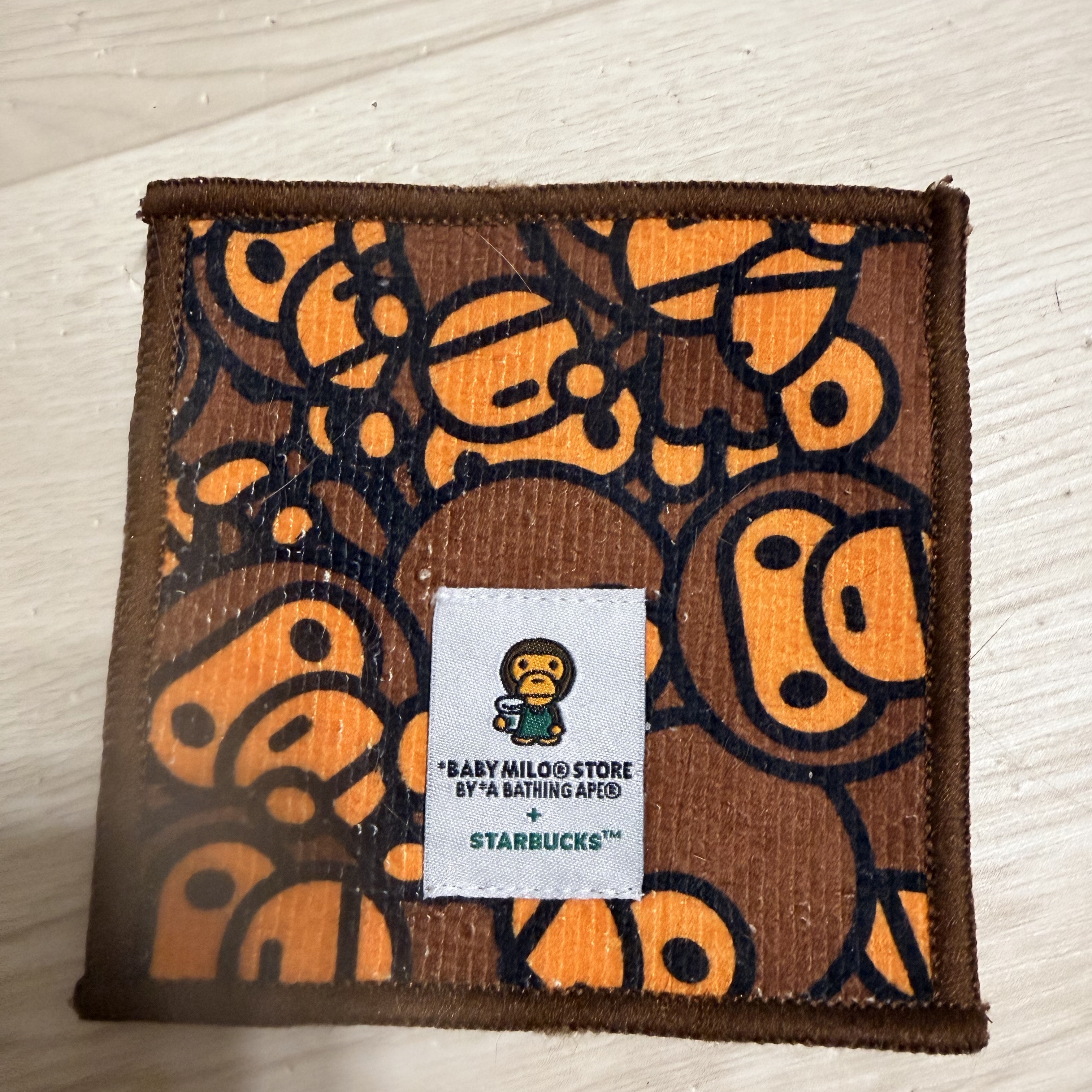 Starbucks x BAPE Baby Milo Coaster 착용 스타일