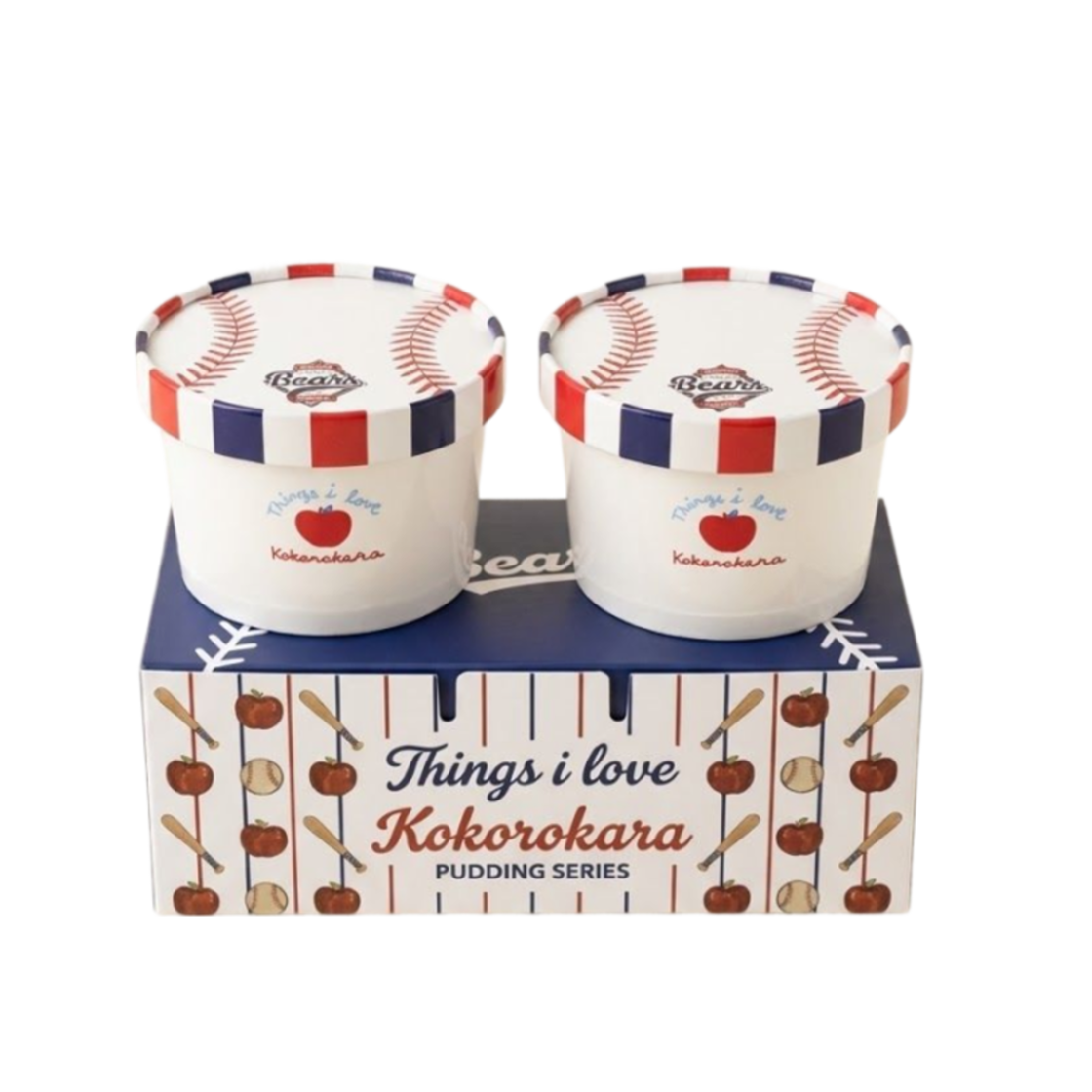 [KREAM 단독] 두산베어스x코코로카라 허슬 푸딩 2종([KREAM 단독] Doosan Bears x Kokorokara Hustle Pudding Set of 2)