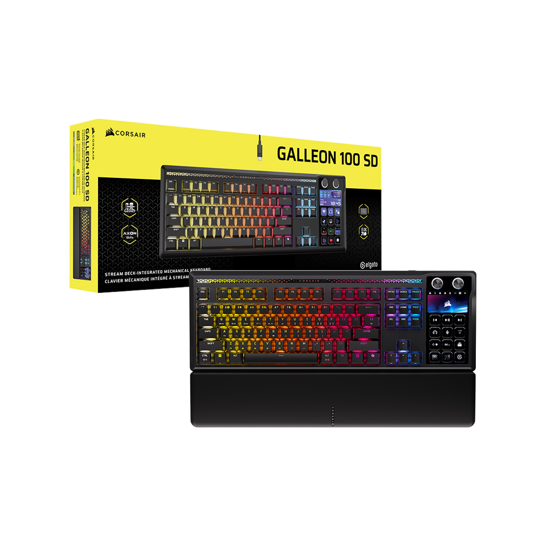 커세어 갤리온 100 SD 핫스왑 스트림덱 LCD 게이밍 기계식 키보드(Corsair GALLEON 100 SD Stream Deck) - 5