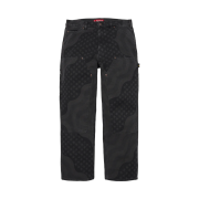 Supreme Flag Double Knee Painter Pant Black - 26SS