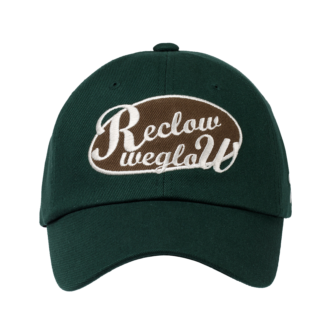 리끌로우 글로우 로고 볼캡 다크그린(RECLOW Glow Logo Ballcap Dark Green) - 2