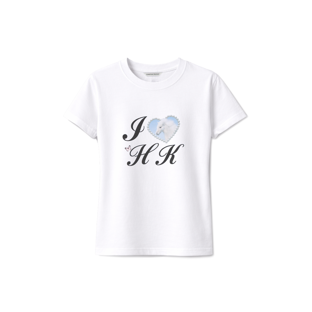언스테디마켓 수브니어 슬림 티셔츠(Unsteadymarket Souvenir Slim T-shirts)