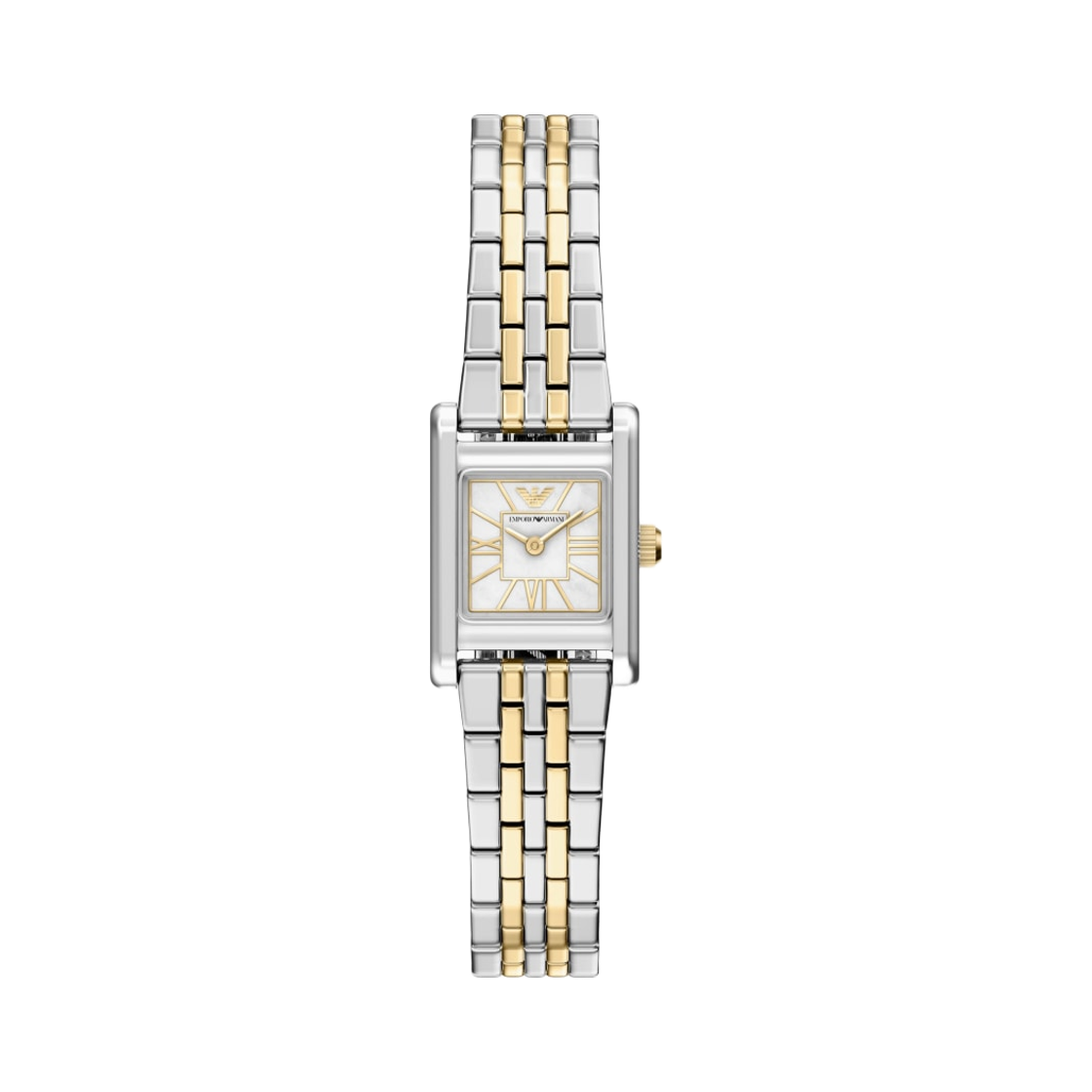 AR11763 (W) Emporio Armani Quartz Two-Hand 26mm Stainless Steel Mother of Pearl Silver