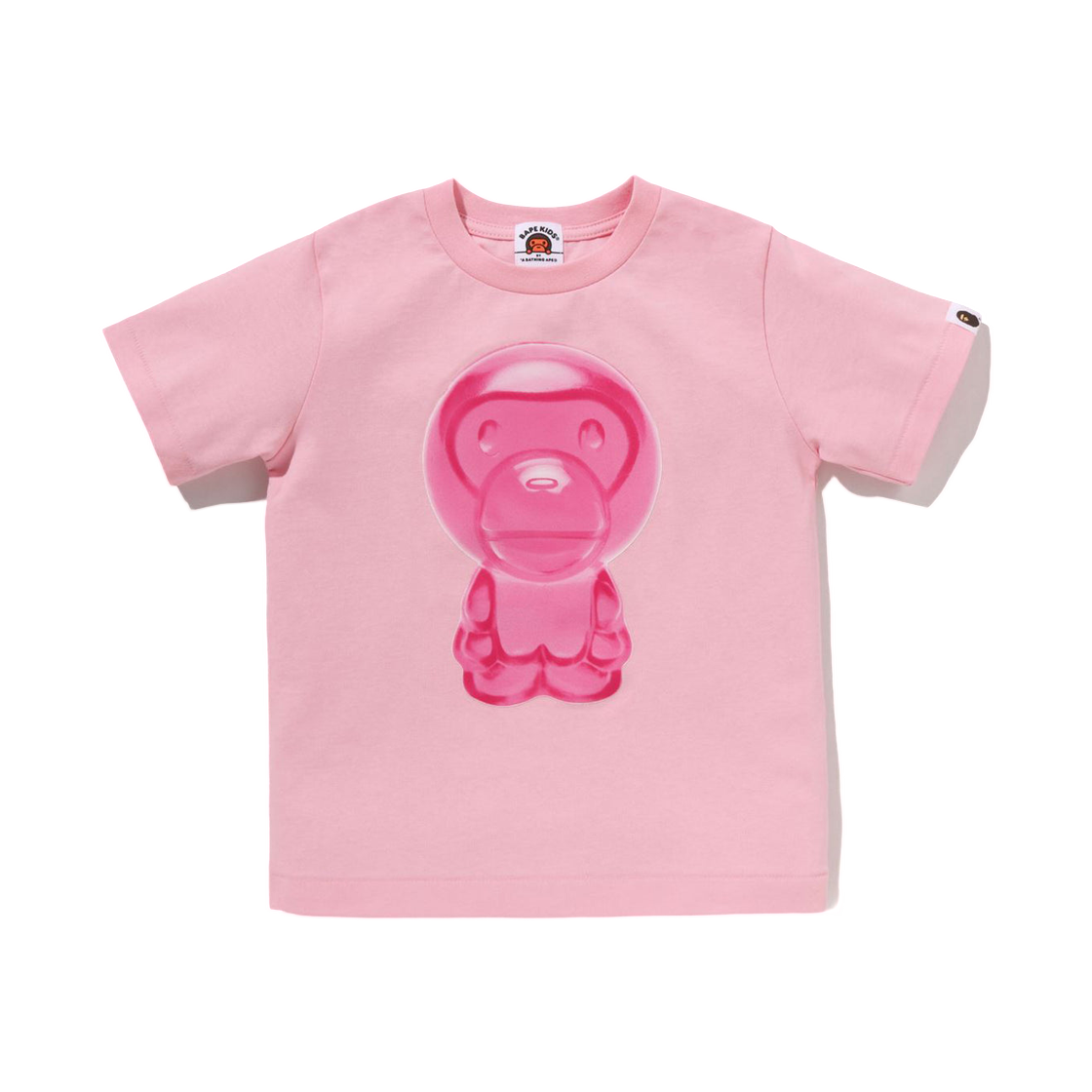 키즈) 베이프 마일로 구미 캔디 티셔츠 오렌지 | BAPE | KREAM