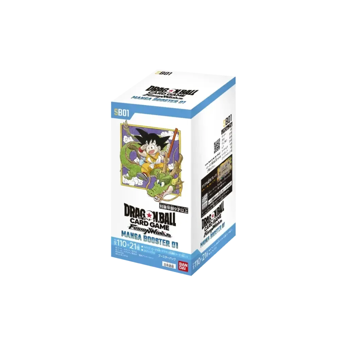 드래곤볼 슈퍼 카드 게임 퓨전 월드 만화 부스터 01 박스 (24팩/일어판)(Dragon Ball Super Card Game Fusion World Manga Booster 01 Box (Pack of 24 /Japanese Ver.))