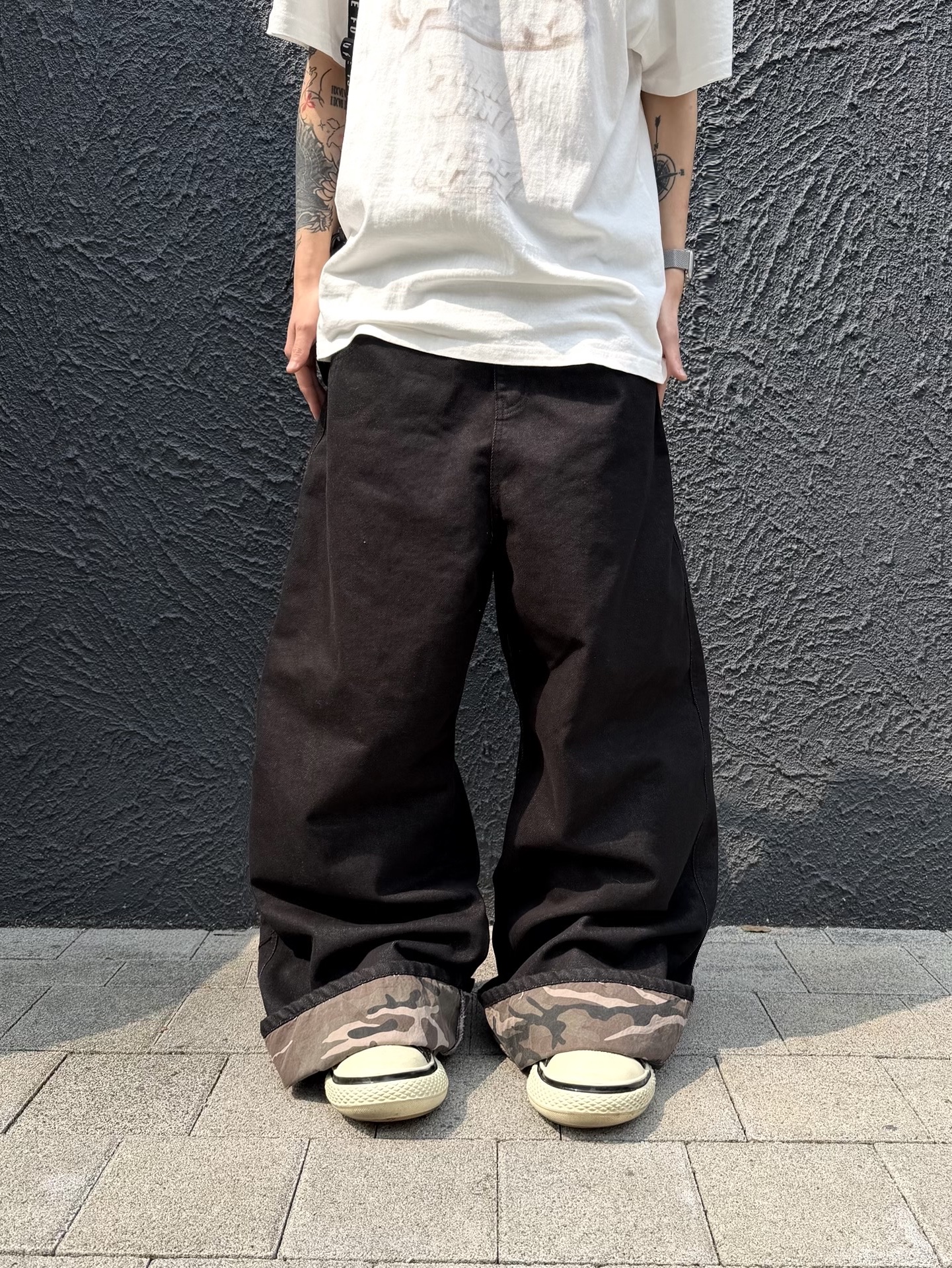 Kapital Kountry Kounter Kulture Trucker Cap Black Blue 착용 스타일 - 5