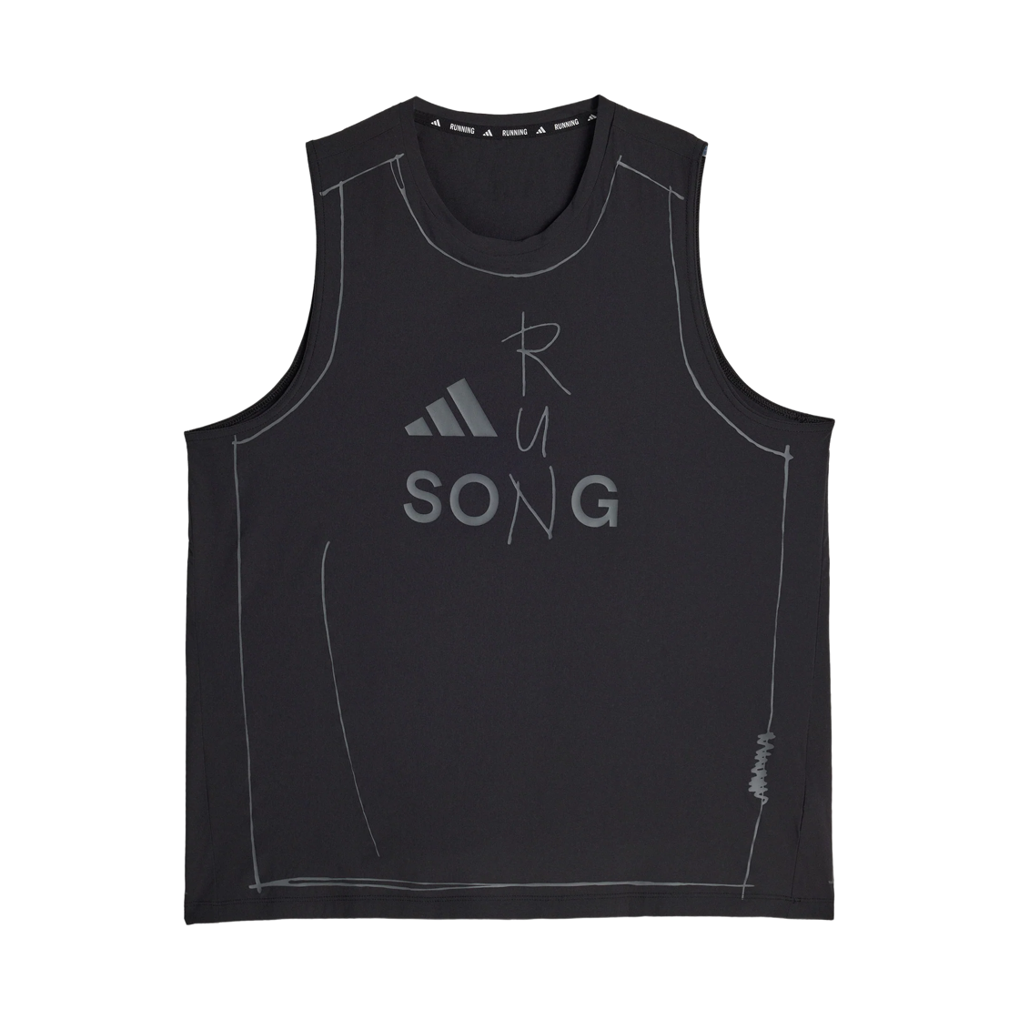 KT0776 (W) Adidas x Song for the Mute Adi365 Running Tank Black - KR Sizing