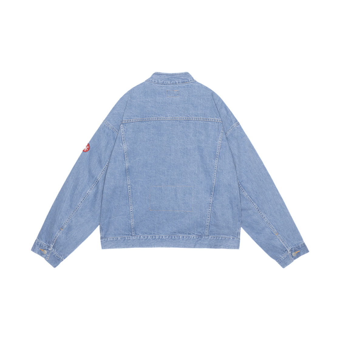 카브엠트 워시드 넵 데님 트러커 자켓 블루 - 26SS(Cav Empt Washed Nep Denim Trucker Jacket Blue - 26SS) - 2