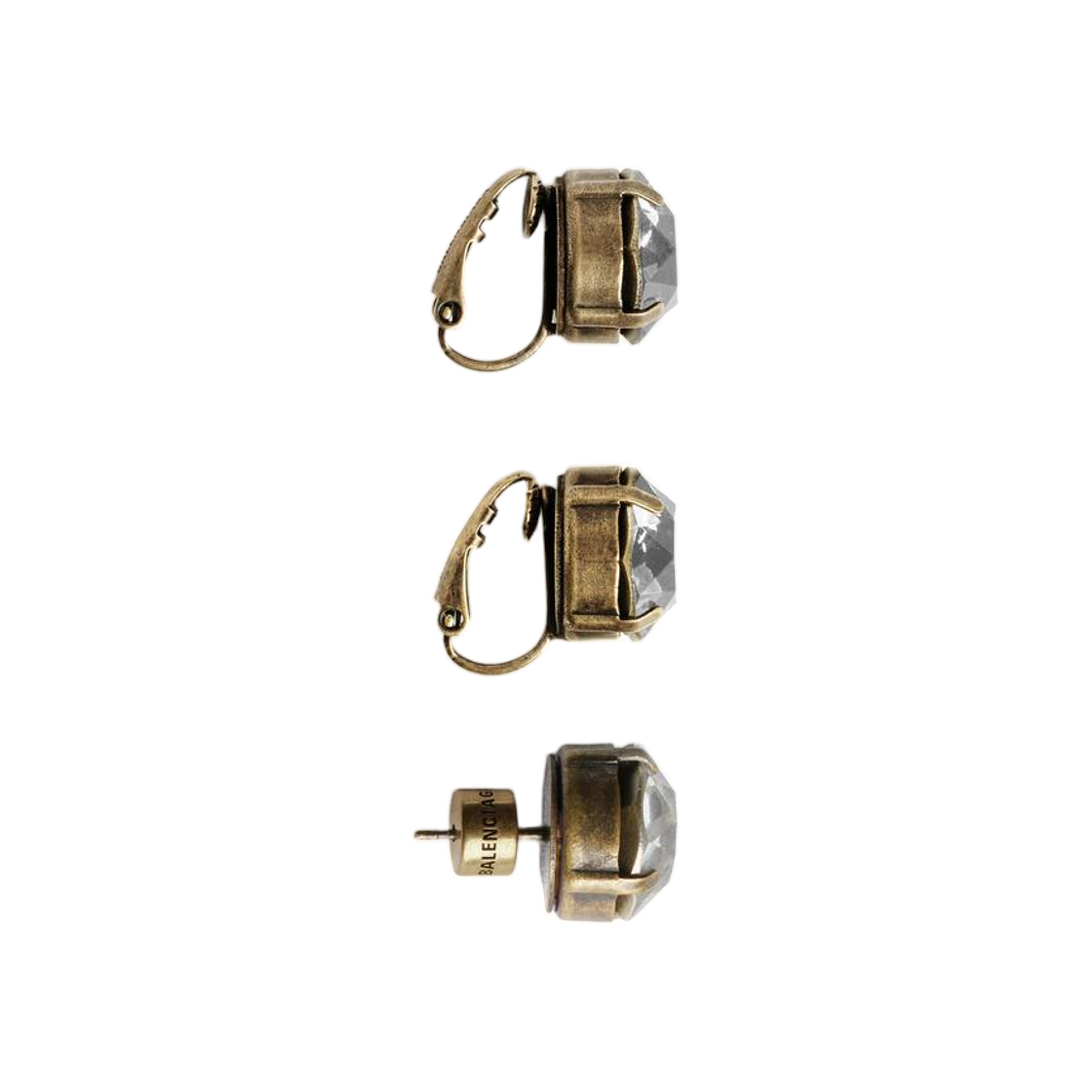 발렌시아가 갈라 이어링 세트 다크 골드 크리스탈(Balenciaga Gala Earrings Set in Dark Gold Crystal) - 2