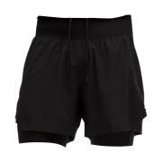 Lululemon Fast and Free Multi-Pocket Running Shorts 5 Inch Black