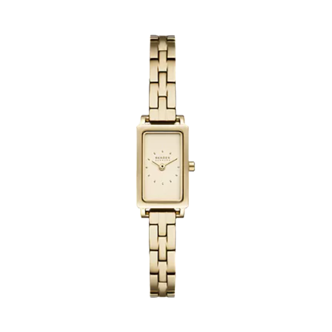 SKW3154 Skagen Hagen Micro Quartz Two-Hand 31mm Stainless Steel Gold