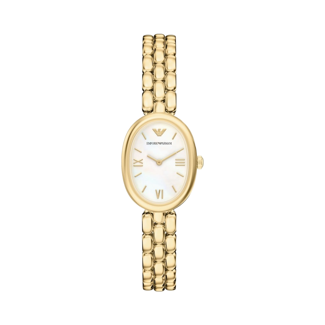 AR11777 (W) Emporio Armani Quartz Two-Hand 28mm Stainless Steel Mother of Pearl Gold
