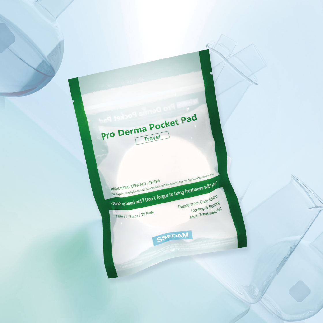 [15%쿠폰][KREAM 단독] 쎄담 프로 더마 포켓 패드 무알콜 균세안 (30매)([15%쿠폰][KREAM단독] SSEDAM Pro Derma Pocket Pad) - 2