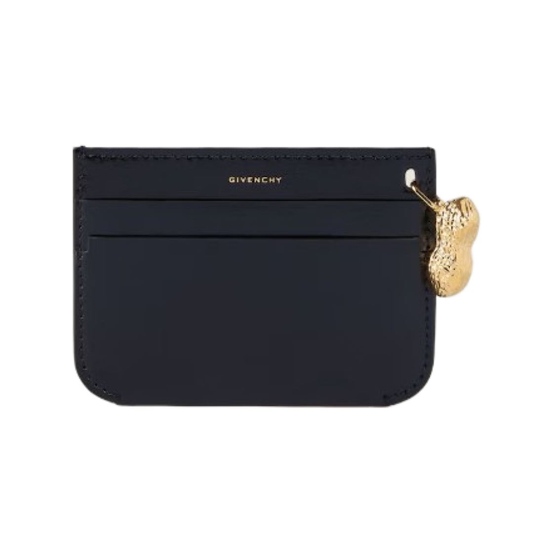 지방시 박스 레더 럭키 참 카드 홀더 블랙(Givenchy Box Leather Lucky Charms Card Holder Black)