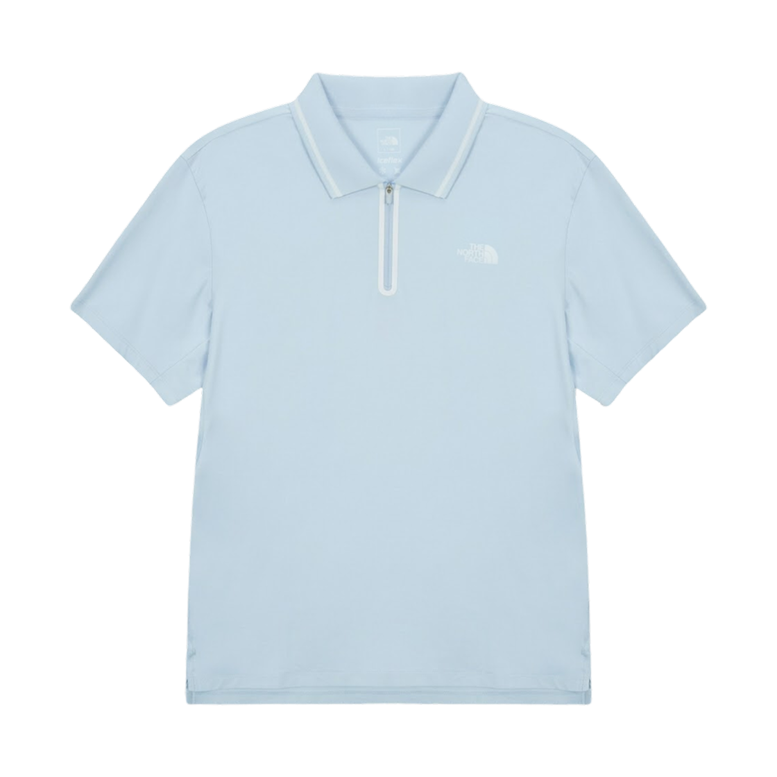 NT7PS12C The North Face Ice Flex S/S Polo Light Blue - 26SS