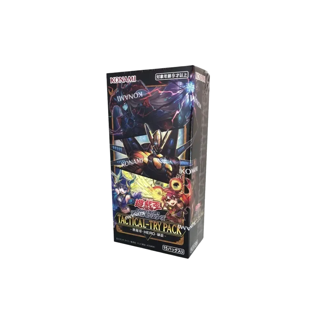 유희왕 OCG 듀얼몬스터즈 택티컬 트라이 팩 흑마도 & 히어로 & 미캉코 박스 (15팩/일어판)(Yu-Gi-Oh OCG Duel Monsters Tactical-Try Pack Dark Magic & Hero & Mikanko Box (Pack of 15/Japanese Ver.))