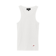 Zara x Willy Chavarria Rib Tank Top White