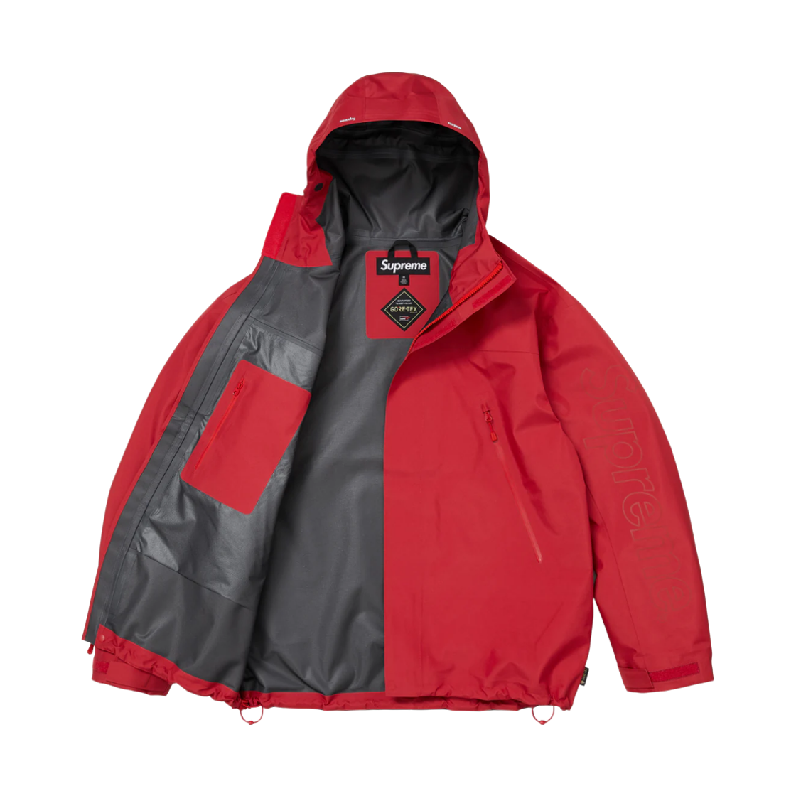 슈프림 고어텍스 고스트페이스 쉘 자켓 레드 - 26SS(Supreme Gore-Tex Ghostface Shell Jacket Red - 26SS) - 3