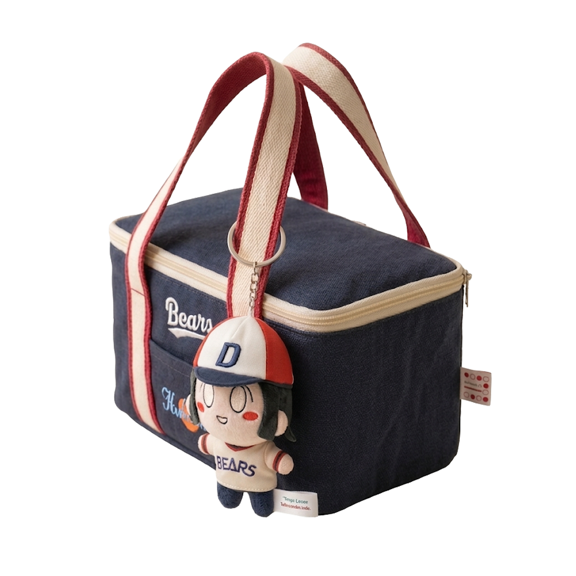 [KREAM 단독] 두산베어스x코코로카라 코코로 베어스 키링 + 코코로 베어스 보냉백([KREAM 단독] Doosan Bears x Kokorokara Kokoro Bear Keyring & Kokoro Bear Cooler Bag Set) - 2