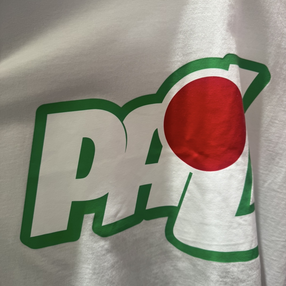 Palace P-Up T-Shirt White - 26SS 착용 스타일