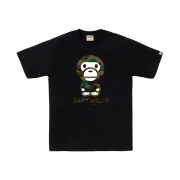 BAPE 1st Camo Baby Milo T-Shirt Black Green