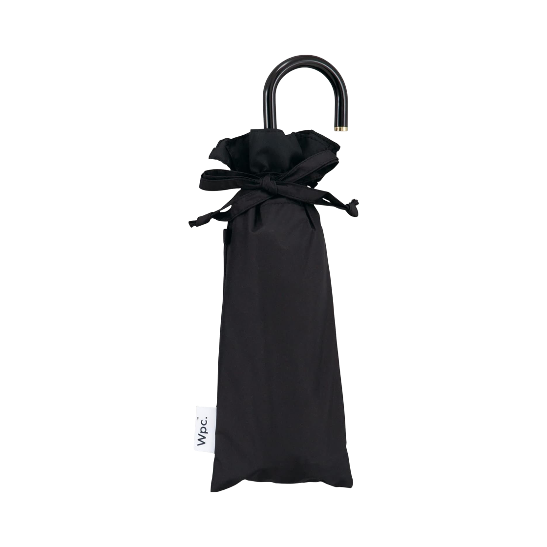 WPC 클래식 러플 미니 파라솔 폴딩 엄브렐라 블랙(WPC Classic Ruffle Mini Parasol Folding Umbrella Black)